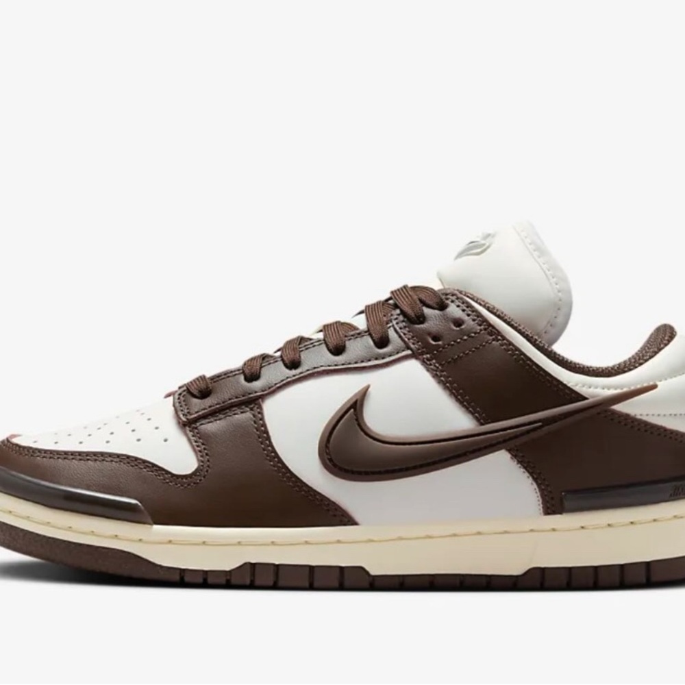Nike Women’s Brown and White Sneakers